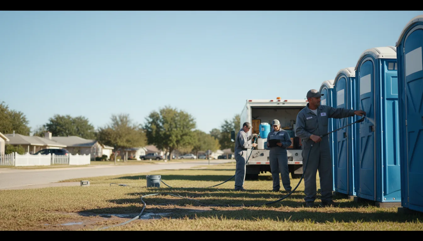Long-Term Portable Toilet Rental in North Lima, OH near me
